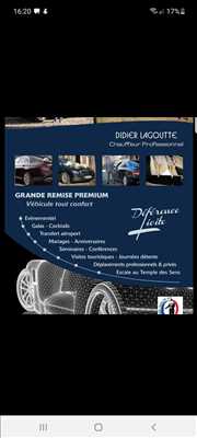 illustration partagée par DL Chauffeur Grande Remise Premium pour l’activité VTC à Bourg-en-Bresse